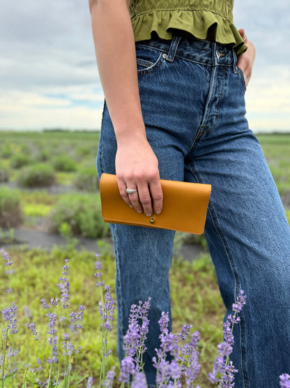 MADE TO ORDER - BDSA Fold Over Leather Wallet