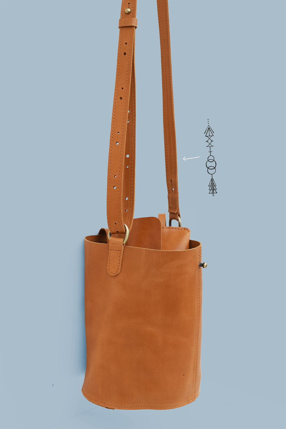 MADE TO ORDER - Down to Defend Bucket Bag