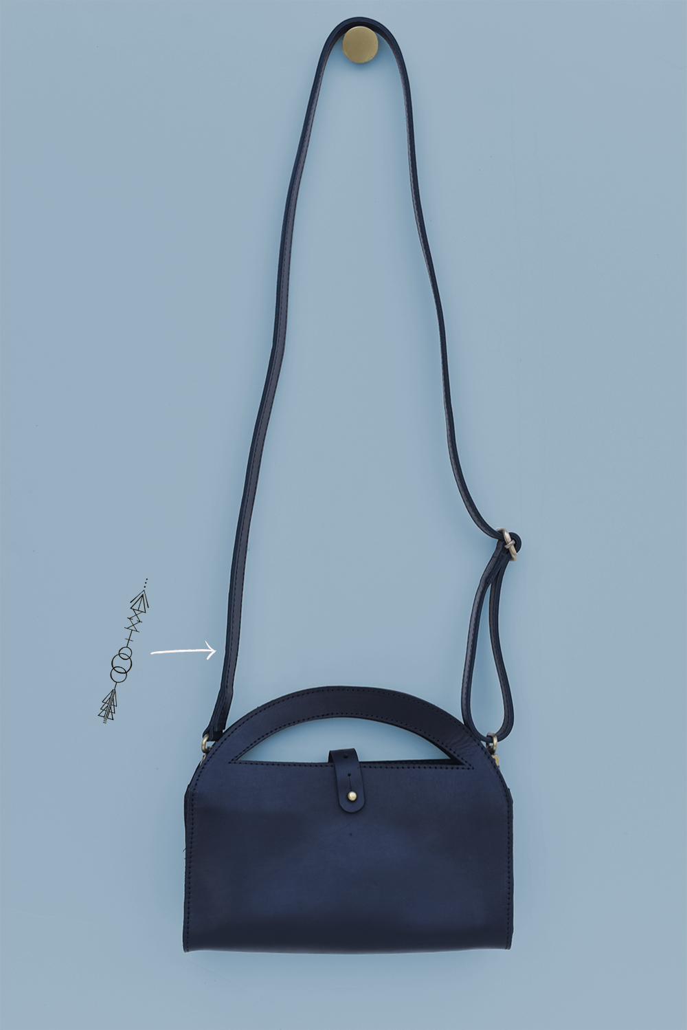 MADE TO ORDER - Down to Defend Clutch Crossbody