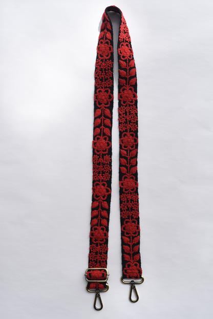 Black & Red Adjustable Strap