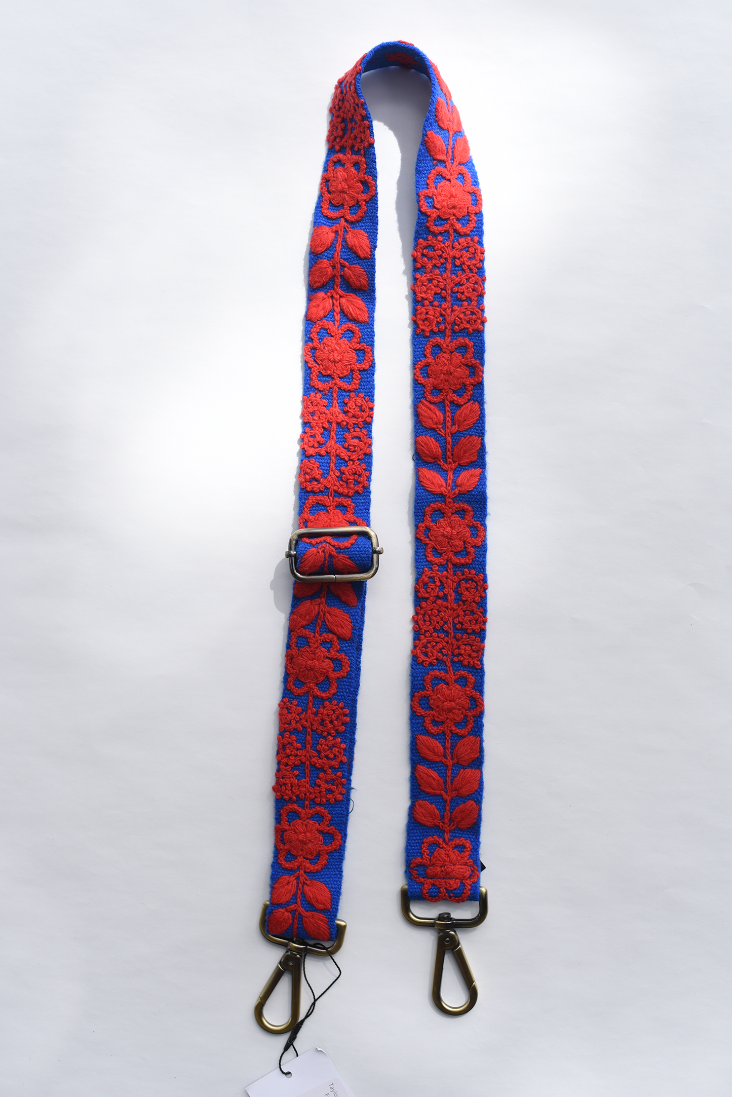 Blue & Red Adjustable Strap