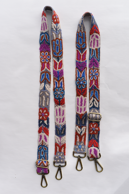 Floral Adjustable Purse Strap