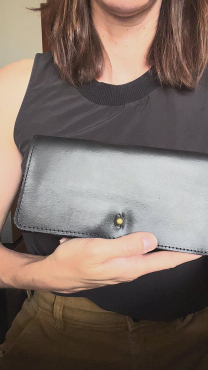 MADE TO ORDER - BDSA Fold Over Leather Wallet