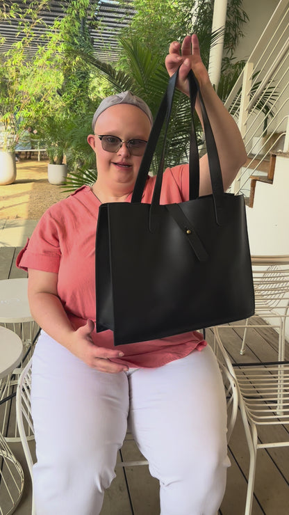 MADE TO ORDER - DSDN Large Leather Handbag